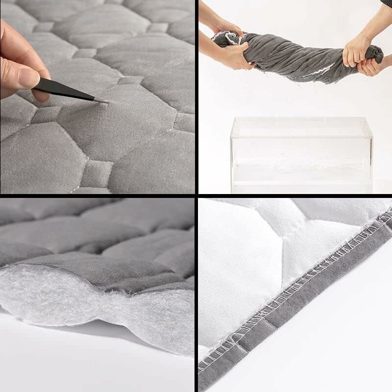 Headboard Cover 160Cm, Headboard Cover Protector With Stretch Side, Washable Dustproof Headboard Cover V1188-MS-227-1121