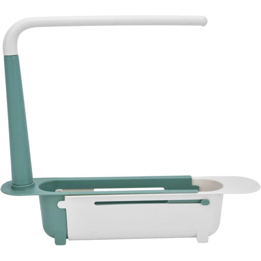 Telescopic Sink Rack Telescopic Sink Storage Rack Length Freely Large Capacity Pp Expandable Sink Organizer V1188-MS-227-1126