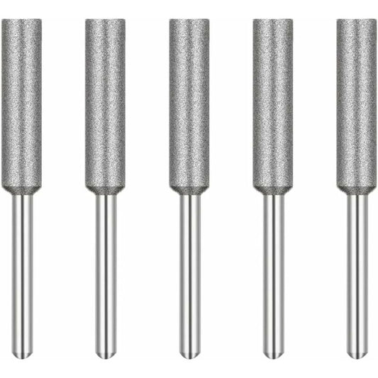 Diamond Chainsaw Sharpener Grinding Heads, 4Mm Chainsaw Grinding Stone, For Chainsaw Sharpener, 5 pcs V1188-MS-227-1136
