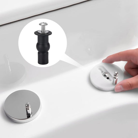 Toilet Seat Fixing Toilet Seat Hinge Toilet Seat Fixing Screws For General Toilet Seats 4 pcs Black V1188-MS-227-1142