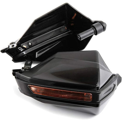 Motorcycle Hand Guard Handle Shield Motorbike Motocross Scooter Windproof Handlebar Protective Gear - Black V1188-MS-227-1147