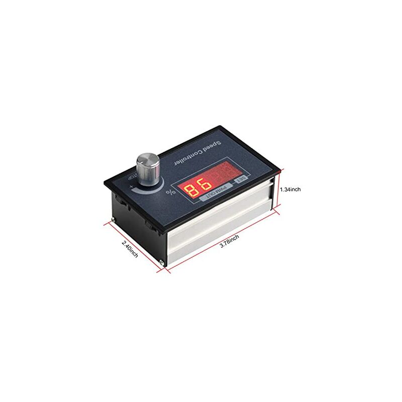 Pwm Dc Motor Speed Controller (Pwm) Dc 6-60V 12V 24V 36V 48V 30A Adjustable Speed Motor Speed Regulator With V1188-MS-227-1151