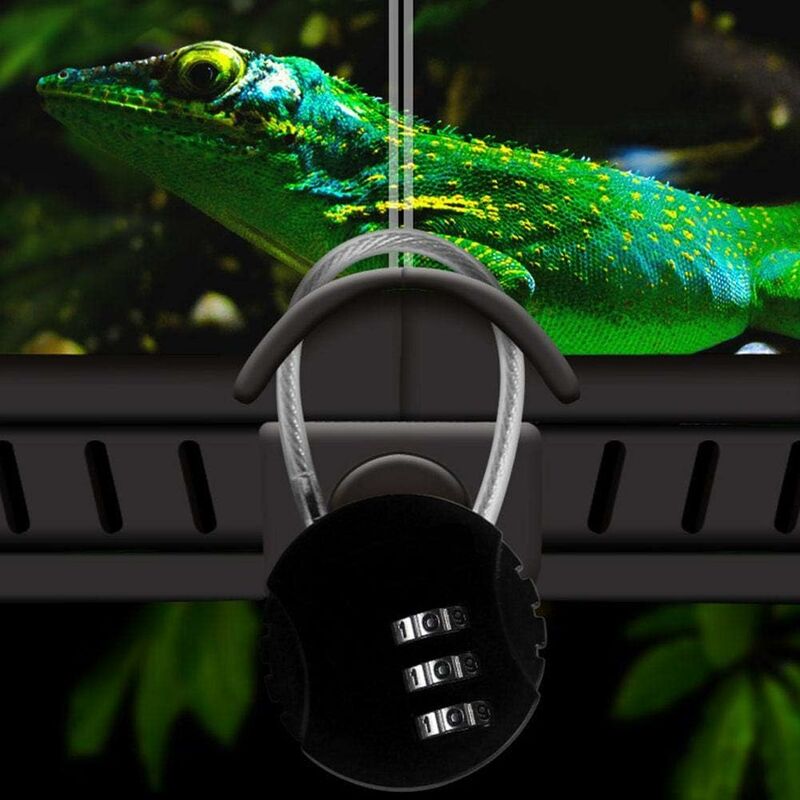 Security Padlock, Combination Lock Code Lock Travel Lock With Steel Cable 3 Digit Luggage Lock For Suitcases V1188-MS-227-1152
