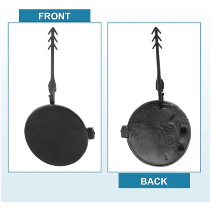 Car Front Tow Bumper Hook Cover 8K0807241 Eye Cover Trailer Cap Black V1188-MS-227-1154