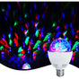 LED Party Lamp,Automatic ROtating 3W Multi-Color LED Light Bulb, Disco Light Effect, Suitable For All Lamps V1188-MS-227-1156
