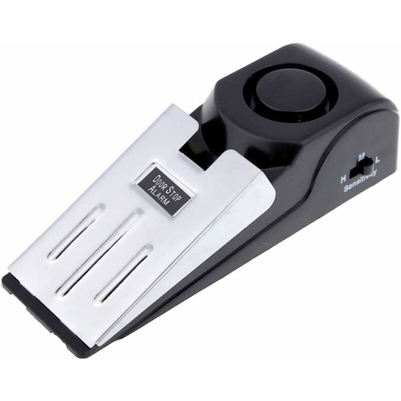 Mini Wireless Vibrator Triggered Wedge Shaped Door Stopper Alert Home Security System Door Alarm Block Jammer V1188-MS-227-1160