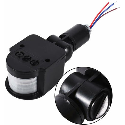 Outdoor LED Motion Sensor Switch 90250V 180 Degree Security Infrared Pir Motion Sensor Detector Wall Light V1188-MS-227-1166