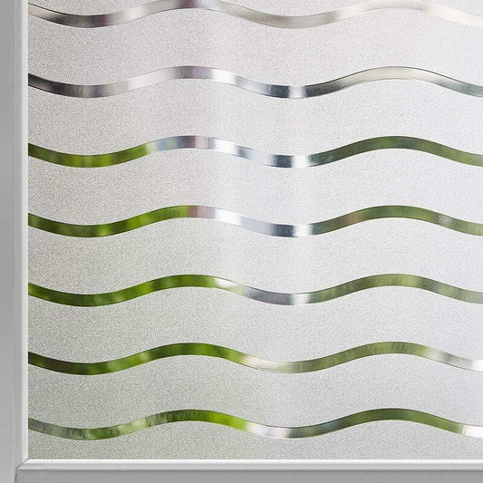 Privacy Window Film Frosted Self-Adhesive Window Sticker No Glue Static Cling Glass Film Opaque Uv Protection V1188-MS-227-1186