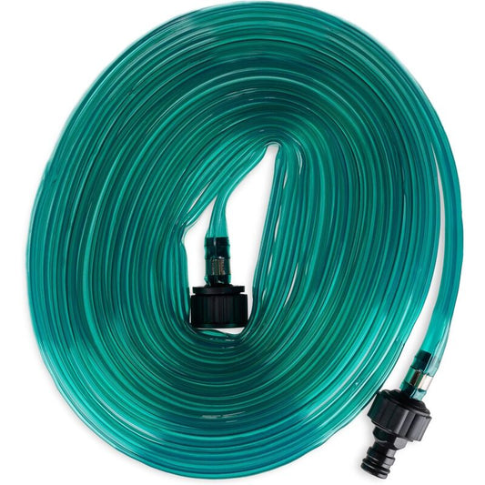 Garden Hose, Flat Irrigation Water Lance, For Garden, Holes, Ready To Connect, 7.5 Meters, Green V1188-MS-227-1197