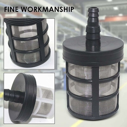 Garden Hose Mesh Filter, Stainless Steel Double Layer Mesh Filter Water Suction Pump Filter Car Washer Filter V1188-MS-227-1206