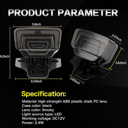 LED Motorcycle Tail Light Integrated Turn Signal,LED Brake Light,Driving Light With Waterproof License Plate V1188-MS-227-1208
