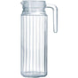 Arcoroc Quadro Frigo Pitcher With A Lid 110Cl, 1 Pitcher, White V1188-MS-227-1224