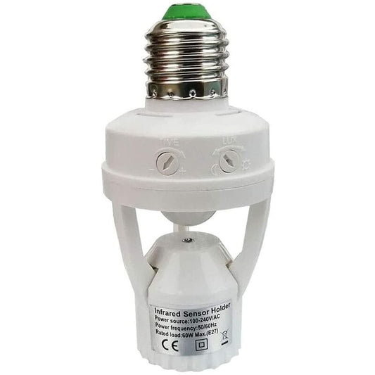 Pir Motion Sensor Light Bulbs With E27 Base For Indoor Use With Time And Light Setting V1188-MS-227-1238