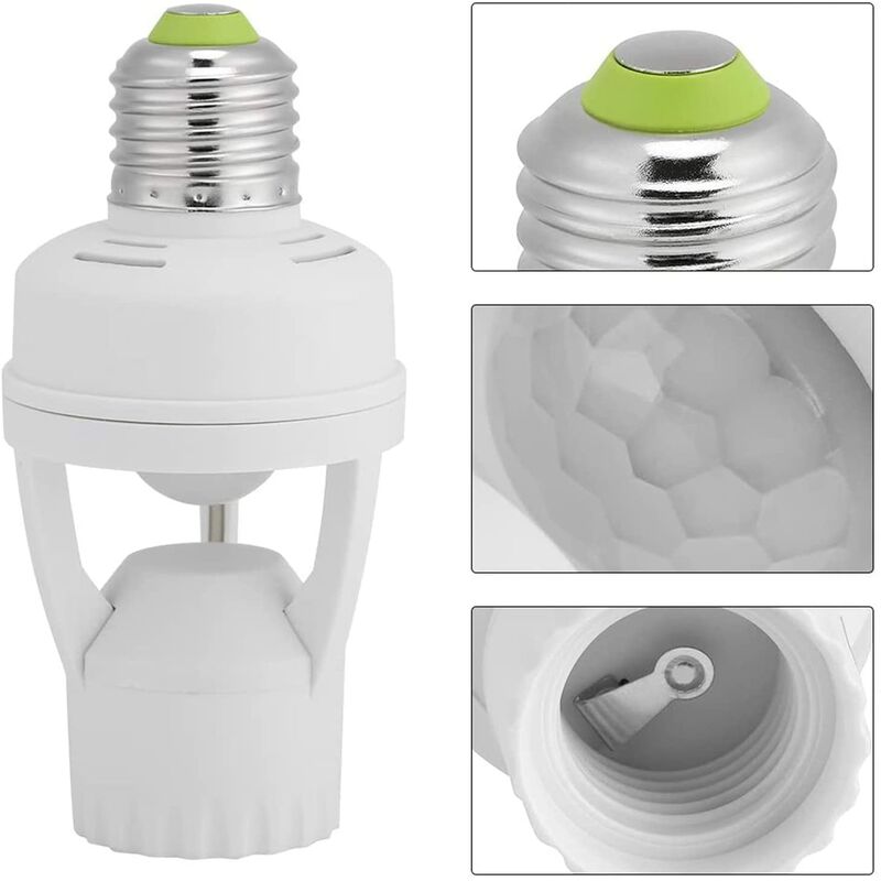Pir Motion Sensor Light Bulbs With E27 Base For Indoor Use With Time And Light Setting V1188-MS-227-1238