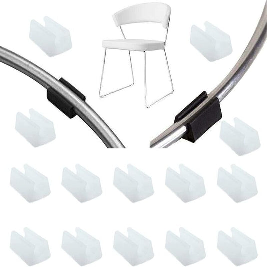 32 pcs Chair Leg Caps Tube End Caps Pads Furniture Floor Protectors U Shape Plastic Chair Leg Caps,Chair Leg V1188-MS-227-1249