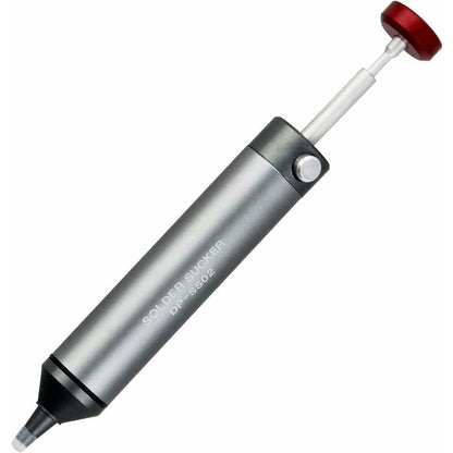 Desoldering Pump With High Temperature Resistant Silicone Nozzle, Premium Aluminum Housing, Stronger Suction V1188-MS-227-1251