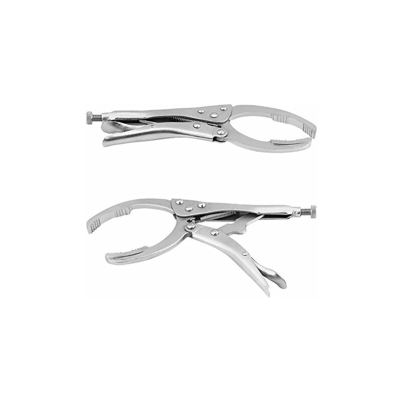 10Inch Oil Filter Pliers, Adjustable Car Oil Filter Wrench Removal Tool V1188-MS-227-1253