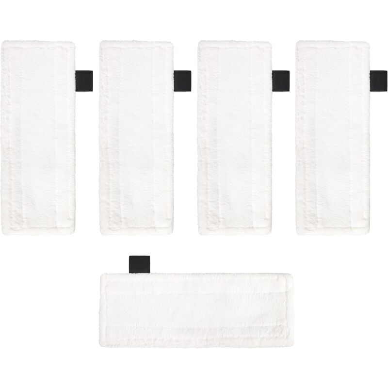 5 Pack Microfiber Floor Mop Pads Compatible With Karcher Easyfix Sc2 Sc3 Sc4 Steam Cleaners, Steam Mop V1188-MS-227-1254