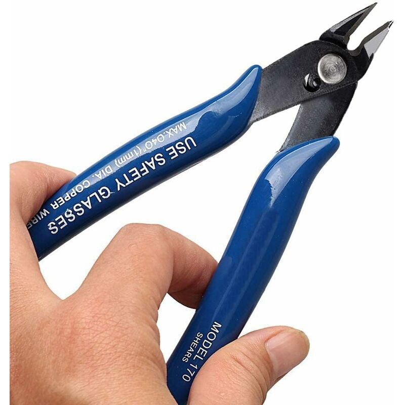 Side Cutters, Yuanzi Side Cutter Cutting Tool, Thumb/Steel Wire Stripper For Electrical Cable, Jewelry V1188-MS-227-1262