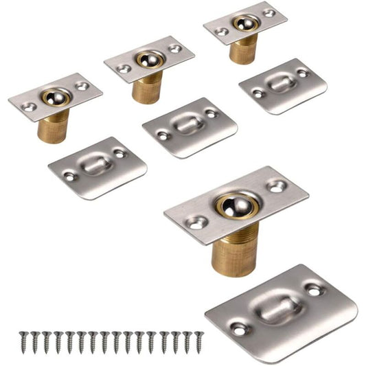 Door Ball Catch, Adjustable Ball Lock Stainless Steel Door Ball Lock Home Kitchen Cupboard Wardrobe Door V1188-MS-227-1263