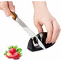 Professional Kitchen Sharpener 2 In 1 Manual Sharpener For All Sizes Stainless Steel And Ceramic Knives, V1188-MS-227-1278