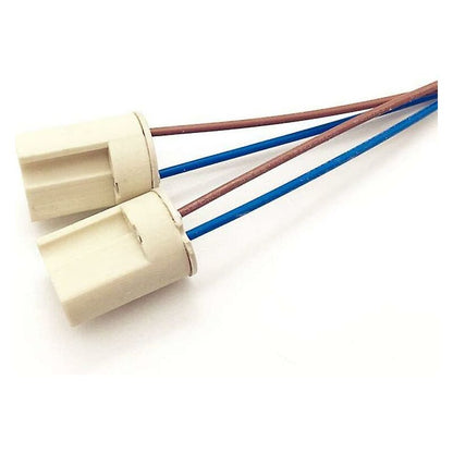 10 pcs G9 Ceramic Lamp Holder,Halogen Lamps Ceramic Connector Socket,G9 Lamp Holder 250V G9 Socket Ceramic V1188-MS-227-1282
