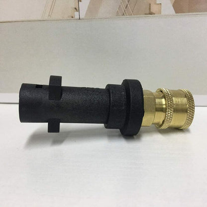Pressure Washer Gun Adapter With 1/4'' Female Quick Connect Fitting Compatible With K Series Pressure Washers V1188-MS-227-1288