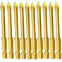 10 pcs 6Mm Tungsten Carbide Drill Bit Set With Flat Hex Shank For Mirror Porcelain Marble V1188-MS-227-1290