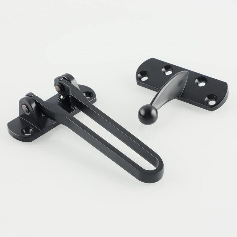 Secondary Door Lock, Security Door Chains, Sliding Door Lock, Stainless Steel Swing Bar, Security Door Lock, V1188-MS-227-1292