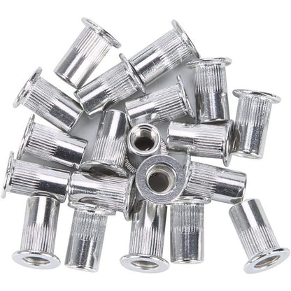 86 pcs Rivet Gun M3 M4 M5 M6 M8 Threaded Nut Rivet Nut Tool Riveting Pliers Threaded Insert Kit V1188-MS-227-1293