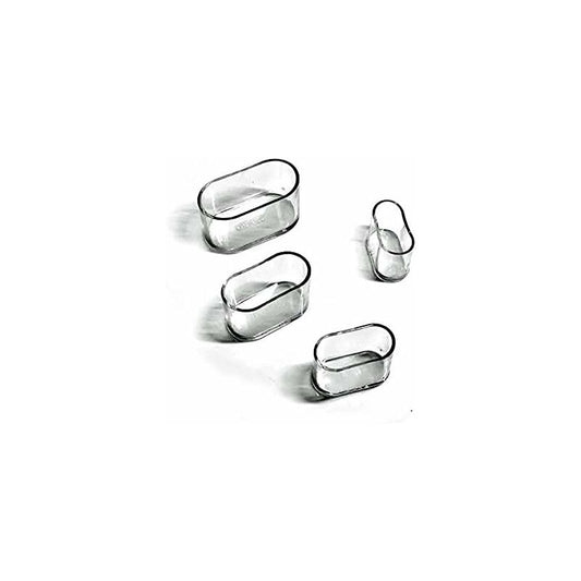 Chair Leg Caps, Oval Silicone Furniture Feet Pads Cover Table Protectors Floor Scratches, 8-24 V1188-MS-227-1294