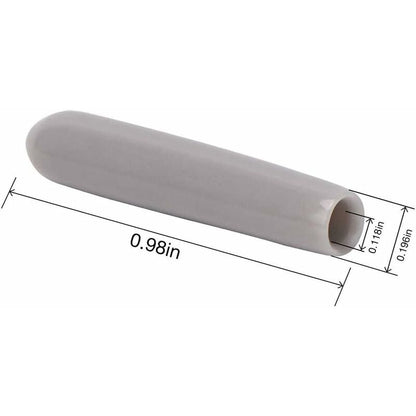 120 Pieces Dishwasher Caps, Inner Diameter 3Mm Pvc Protective Cover, Dish Basket, 325Mm (Grey) V1188-MS-227-1298