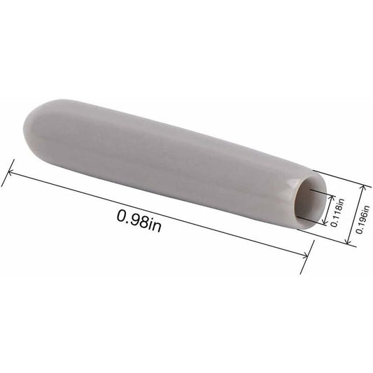 120 Pieces Dishwasher Caps, Inner Diameter 3Mm Pvc Protective Cover, Dish Basket, 325Mm (Grey) V1188-MS-227-1298