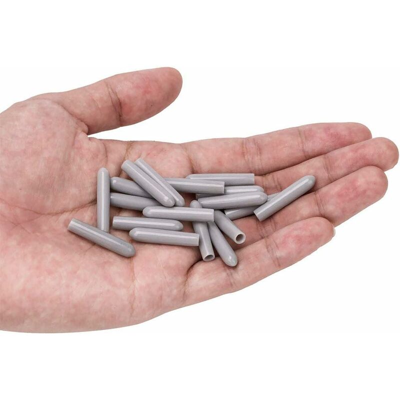 120 Pieces Dishwasher Caps, Inner Diameter 3Mm Pvc Protective Cover, Dish Basket, 325Mm (Grey) V1188-MS-227-1298