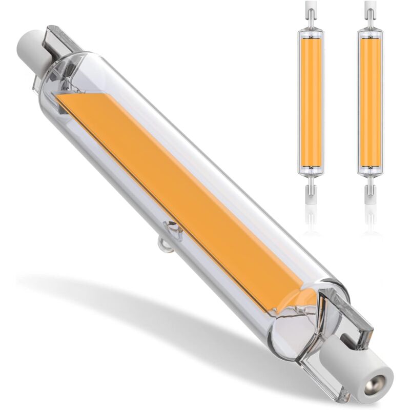 20W R7S LED Bulbs 118Mm Dimmable, Warm White 3000K, Double Ended Cob Bulbs 2000Lm, 360 degrees Beam Angle V1188-MS-227-1300