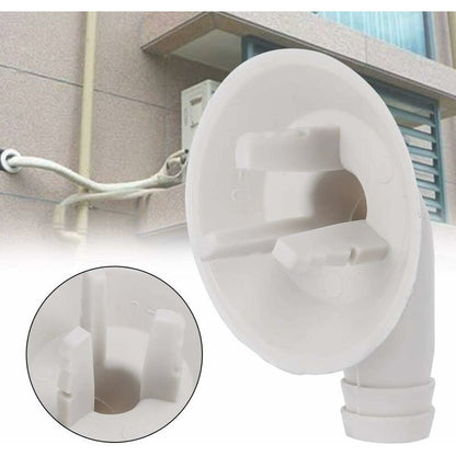 Air Conditioning Elbow Drain Nozzle, Air Conditioner Connector, Air Conditioner Adapter Outdoor Device Drain V1188-MS-227-1302