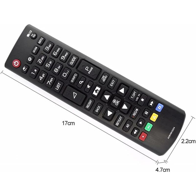 Universal Wireless Tv Remote Control Universal Remote Control For Lg Hdtv LED Digital Smart Tv Black V1188-MS-227-1304