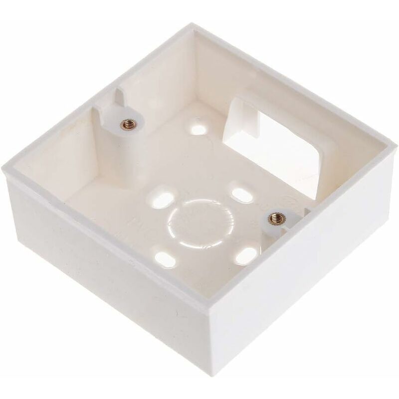 86X86Mm Pvc Wall Mount Junction Box For Switch Socket Base. V1188-MS-227-1310