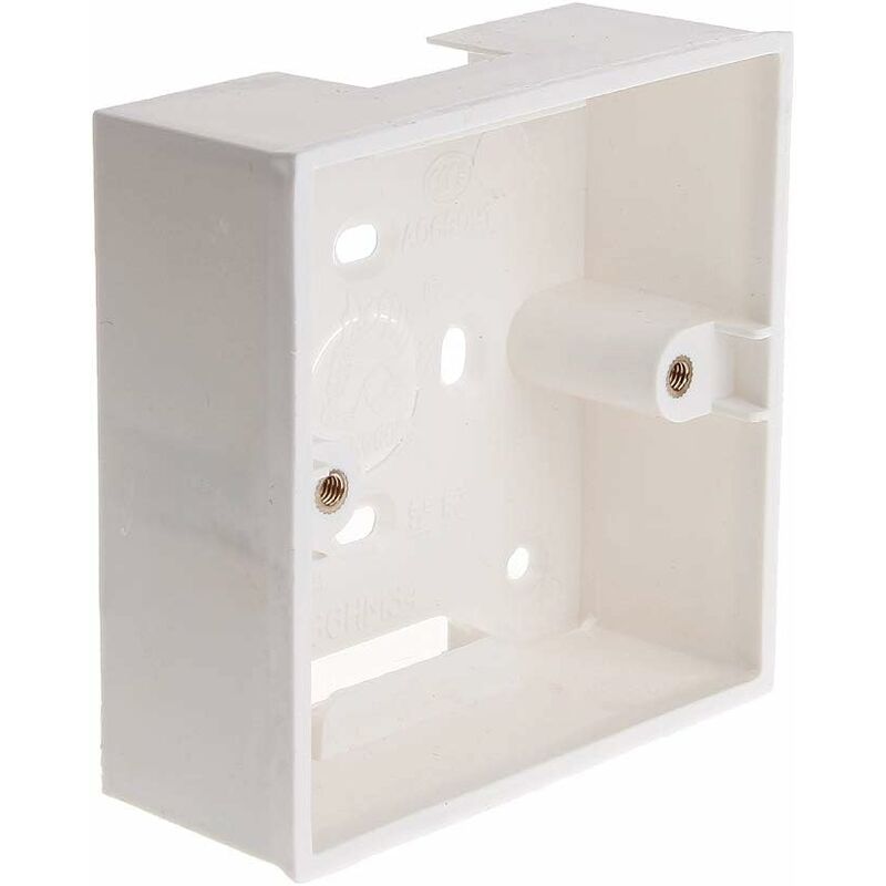 86X86Mm Pvc Wall Mount Junction Box For Switch Socket Base. V1188-MS-227-1310