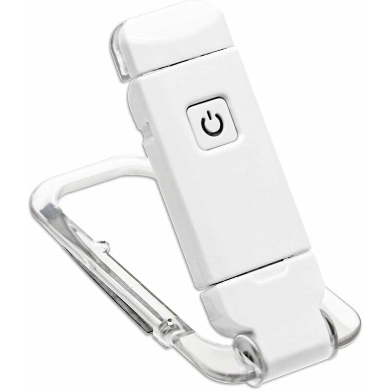Reading Light, Clip-On Reading Lamp Usb Rechargeable, Flexible And Portable Clip-On Eye-Caring Light Compact V1188-MS-227-1315
