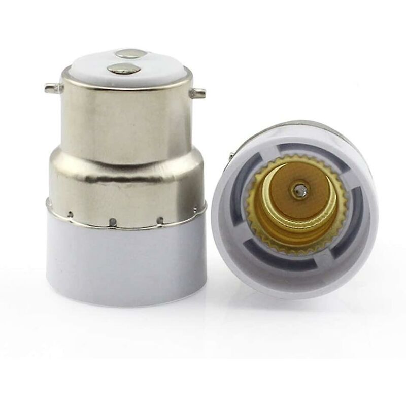 5 Pack B22 To E14 Light Bulb Socket Converter B22 Socket Adapter Convert To Standard E14 Lamp Holder V1188-MS-227-1316