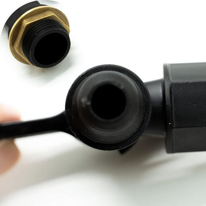 Rain Barrel Hose Tap/ 3/4 Bsp Thread Replacement Faucet Plastic Connector Snap-Fit Beer Home Brew V1188-MS-227-1323