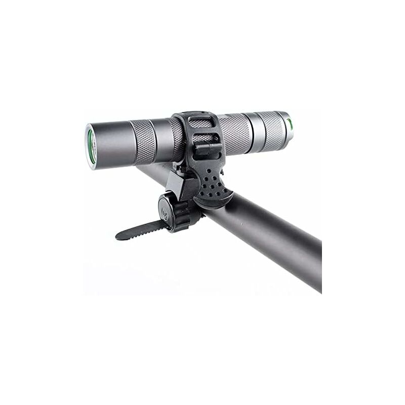 Bicycle Flashlight Mount Clip 360 Degree ROtation Universal LED Bike Light Holder V1188-MS-227-1325