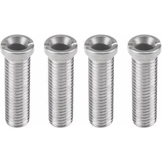 4 pcs Sink Basket Screws Stainless Steel 45Mm M12 Sink Basket Screws For Sink Strainer Plug -Silver V1188-MS-227-1348