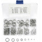 180 pcs 8 Size 304 Stainless Steel Spring Washer Assortment Kit, Spring Washers Kit M2.5 M3 M4 M5 M6 M8 M10 V1188-MS-227-1349