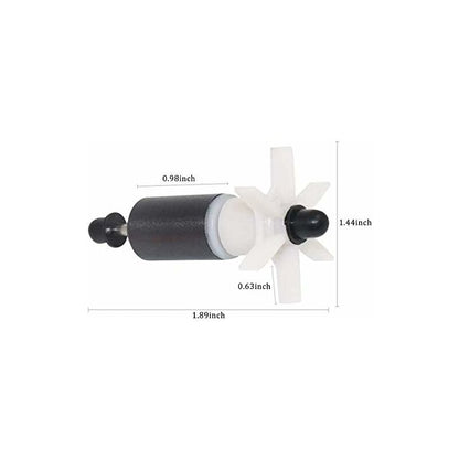 Hoome Ceramic Filter Replacement Impeller Small Mute Removable Aquarium Cartridge Filter Spare ROtor V1188-MS-227-1369