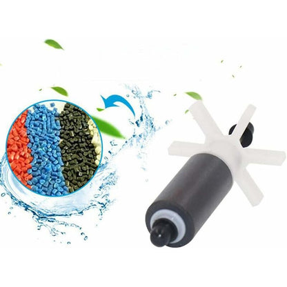 Hoome Ceramic Filter Replacement Impeller Small Mute Removable Aquarium Cartridge Filter Spare ROtor V1188-MS-227-1369