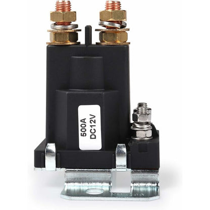 Relay 500 Amp Dc 12V 4 Pin High Current Starter Spst Car Auto Start Contactor Double Batteries Isolator V1188-MS-227-1374