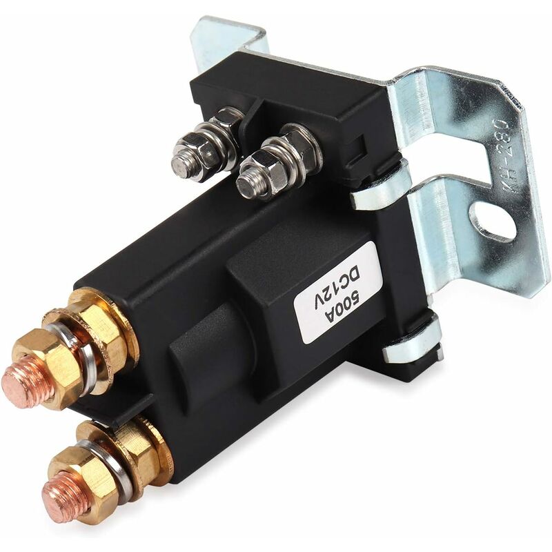 Relay 500 Amp Dc 12V 4 Pin High Current Starter Spst Car Auto Start Contactor Double Batteries Isolator V1188-MS-227-1374
