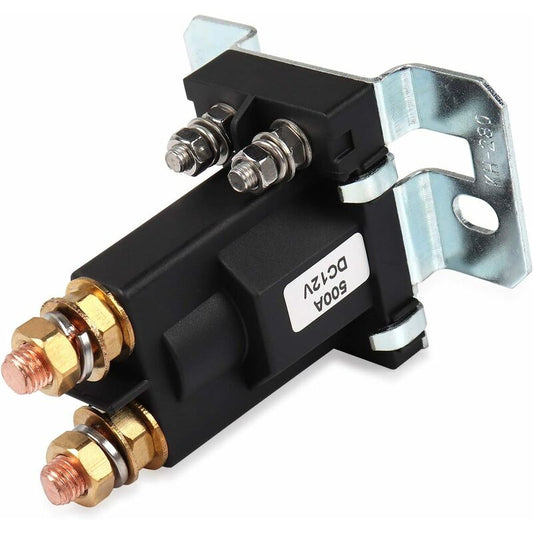 Relay 500 Amp Dc 12V 4 Pin High Current Starter Spst Car Auto Start Contactor Double Batteries Isolator V1188-MS-227-1374
